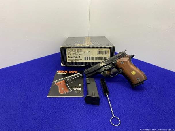 1989 Browning BDA-380 .380ACP Blue *BERETTA / BROWNING COLLABORATION*