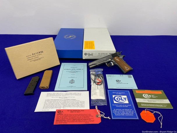 2005 Colt M1911 Model O Series 70 .45ACP Carbonia Blue *NEW OLD STOCK*