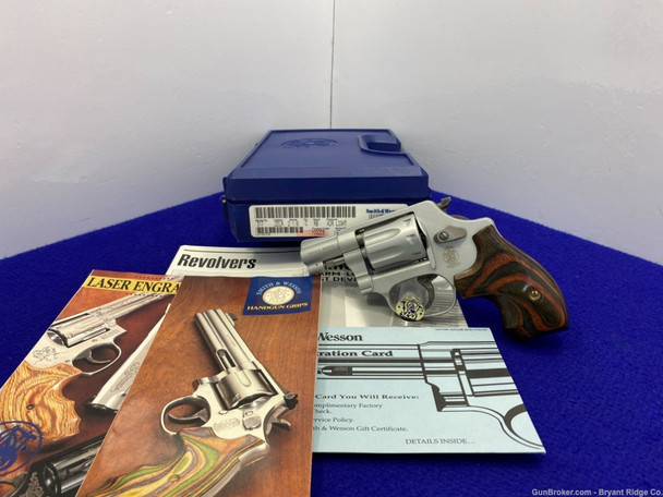 1997 Smith Wesson 317 AirLite .22 LR Stainless 2 1/8" *BOX AND PAPERS*