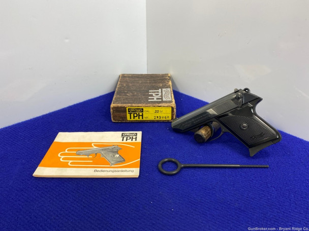1982 Walther TPH .22LR Blue *HIGHLY DESIRABLE ULTRA COMPACT WALTHER W/ BOX*