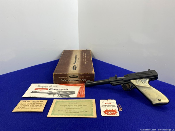 Wamo Mfg Powermaster .22 Black 5" *VERY LIMITED PRODUCTION MODEL*