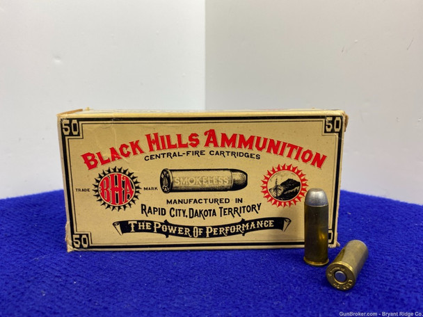 Black Hills Ammunition .45 Colt 250 Grn RNFP 50Rds *EXCELLENT COWBOY AMMO*