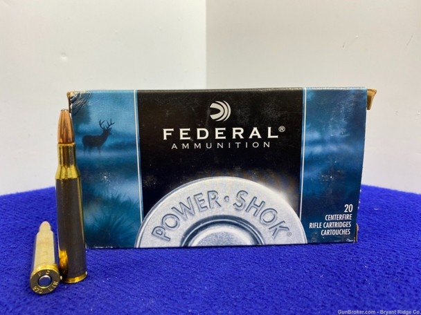 Federal Power-Shok .308 Win 20Rds *GREAT DEER HUNTING LOAD*