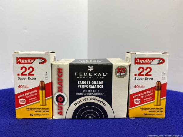 Federal & Auguila .22LR 425Rds *EXCELLENT AMMUNITION*