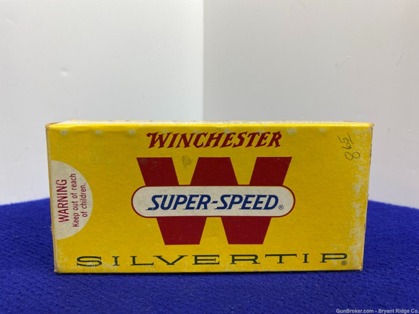 Vintage Winchester Silvertip Super-Speed .348 Win 20Rds *COLLECTIBLE AMMO*