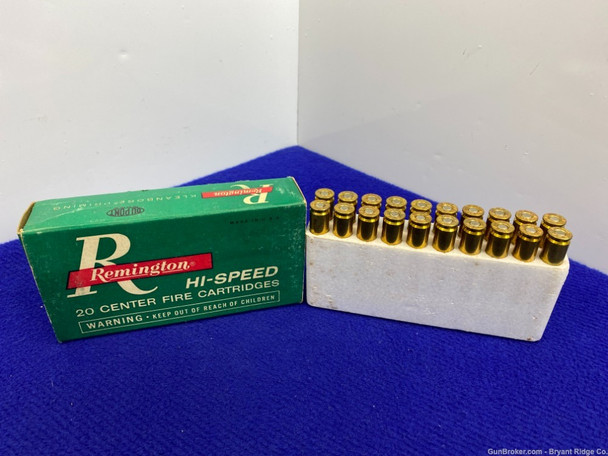 VINTAGE Remington Hi-Speed .308 Win 20Rds *COLLECTIBLE AMMO*