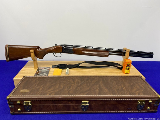 1985 Browning Citori Hunter 12 Ga. Blue 26" *GRADE I ENGRAVINGS & STOCK*