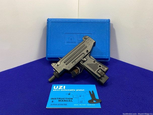 Action Arms Uzi Pistol 9mm Black *NEW OLD STOCK CONDITION UZI-RARE*
