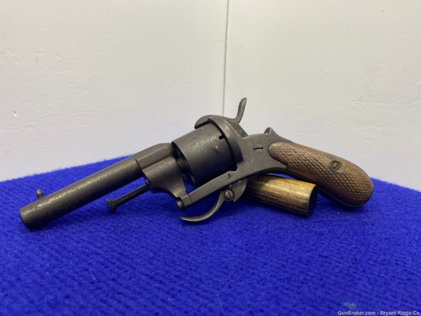 Lefaucheux Style Pinfire Revolver *ANTIQUE PINFIRE TYPE REVOLVER*