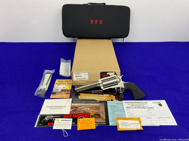 Magnum Research BFR .45 Colt/.410 Stainless 6" *AMAZING BIGGEST FINEST REV*