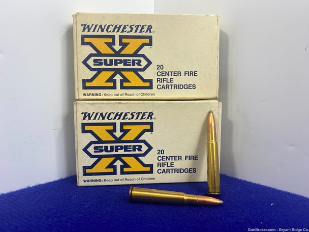 VINTAGE Winchester SuperX 303 British 40rds * UNTOUCHED COLLECTOR AMMO*