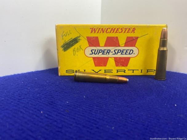 VINTAGE Winchester 348 20 Rds *SPECTACULAR COLLECTOR AMMO*