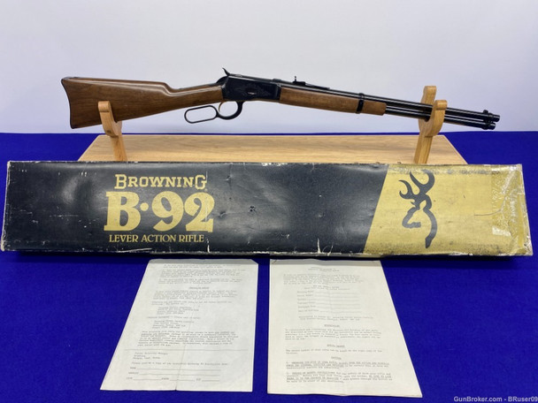 1978 Browning B-92 .44 mag Blue 20" *CENTENNIAL #466 OF 6,000* Set 2/5