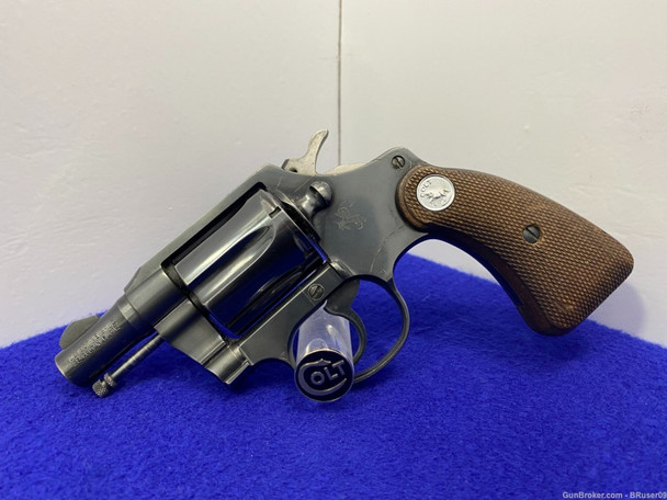 1967 Colt Detective Special .32 NP Blue 2" *AWESOME DOUBLE-ACTION REVOLVER*