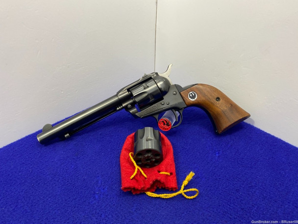 1966 Ruger Single-Six .22LR/WMR Blue 5.5" *UNCONVERTED 3-SCREW EXAMPLE*