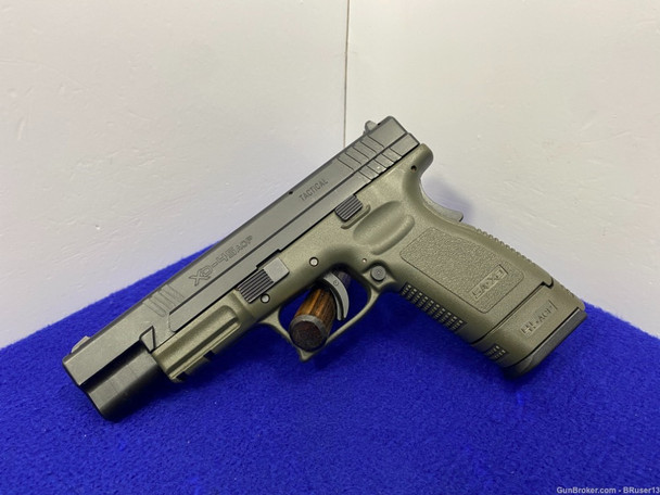 Springfield Armory XD-45 Tactical .45ACP Black 5" *OLIVE DRAB GREEN FRAME*