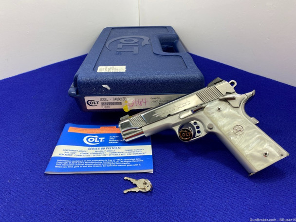 2014 Colt Lightweight Commander .45 ACP 4.25" *GORGEOUS NICKEL/STAINLESS* 2014 Colt Lightweight Commander .45 ACP 4.25" *GORGEOUS NICKEL/STAINLESS*