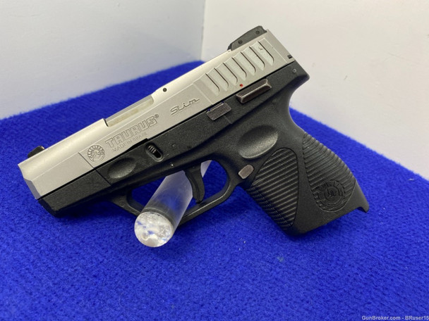 Taurus PT 740 Slim .40S&W Stainless 3.2" *COMPACT CONCEALED CARRY HANDGUN*