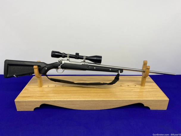 1998 Ruger M77 MK II All-Weather Stainless .300 Win Mag *BOAT PADDLE STOCK*