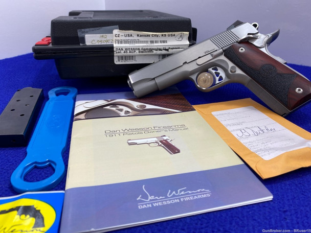 2007 Dan Wesson Classic Commander .45 ACP Stainless 4.25" *TRIED & TRUE*
