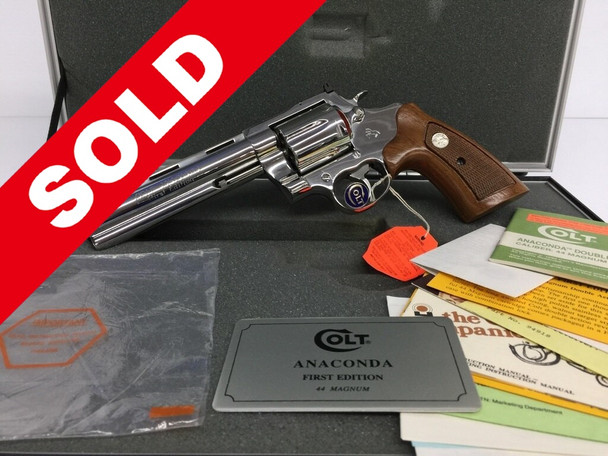 Colt Anaconda First Edition BSTS  Only 1000 Manufactured 