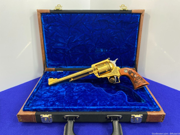 Ruger Super Blackhawk .44 Mag *GOLD MASTER ENGRAVED WASHINGTON STATEHOOD*