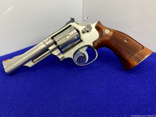 Smith Wesson 66-1 .357 Mag Stainless 4" *MINNESOTA STATE PATROL MARKED*