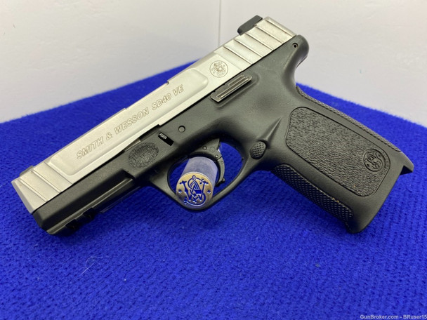 Smith Wesson SD40VE .40 S&W Stainless 4" *FANTASTIC ENHANCED SERIES*
