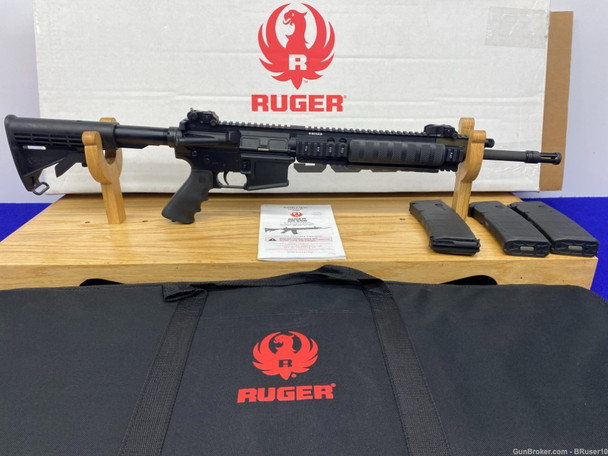 2012 Ruger SR-556 5.56 Nato Blk 16.1" *OUTSTANDING AR-STYLE PLATFORM*