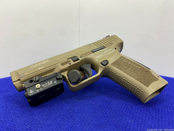 Canik TP9SF 9mm Flat Dark Earth 4.46" *PRACTICAL HOME DEFENSE HANDGUN*