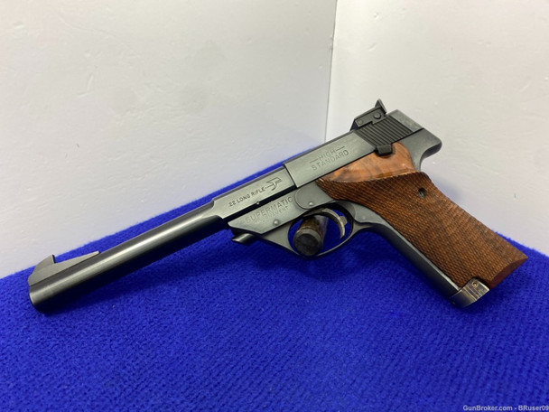 Hi-Standard Supermatic Tournament .22LR *AWESOME MILITARY MODEL SERIES 106*