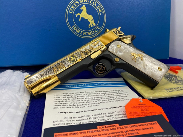 2006 Colt Government .45acp 5" *VFW VIETNAM WAR TRIBUTE PISTOL* 292 OF 300
