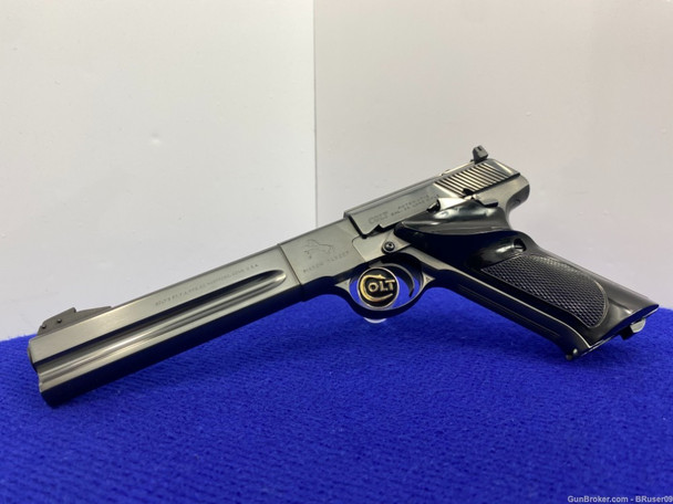 1957 Colt Woodsman Match Target .22LR Blue 6" *COLLECTIBLE 3RD SERIES COLT*