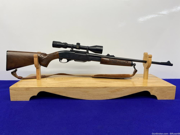 1990 Remington 7600 .270 Win Blue 22" *CLASSIC PUMP-ACTION HUNTING RIFLE*