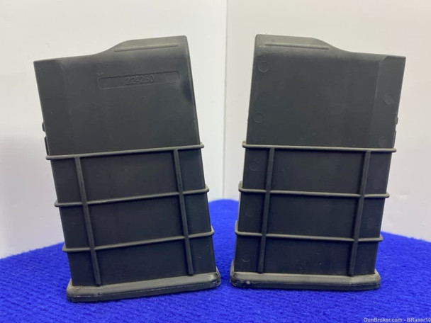 TWO 10-Round .22-250 *LEGACY SPORTS POLYMER SHORT ACTION MAGAZINE*