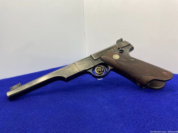 1940 Colt Woodsman Match Target .22LR Blue 6 5/8" *INCREDIBLE 1st SERIES* 1940 Colt Woodsman Match Target .22LR Blue 6 5/8" *INCREDIBLE 1st SERIES*