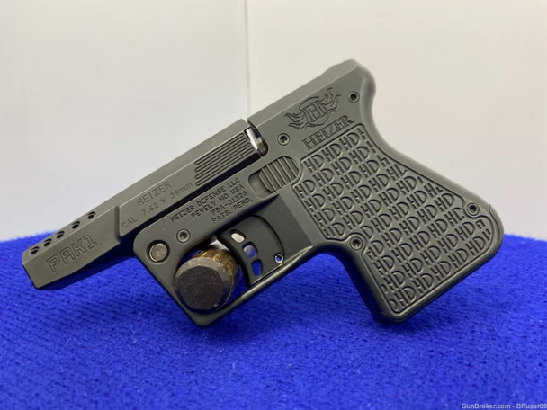 Heizer Defense PAK1 7.62x39 Blk 3 3/4" *POWERFUL SINGLE-SHOT POCKET PISTOL*