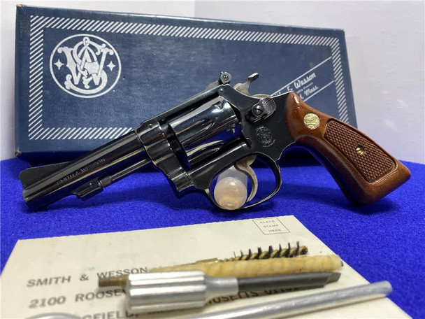 Smith Wesson 51 .22 WMR Blue 3.5" *1960 .22/.32 KIT GUN MAGNUM RIMFIRE*