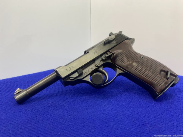 1944 Walther P.38 9mm Blue 4 7/8" *COLLECTIBLE GERMAN WORLD WAR II SIDEARM*