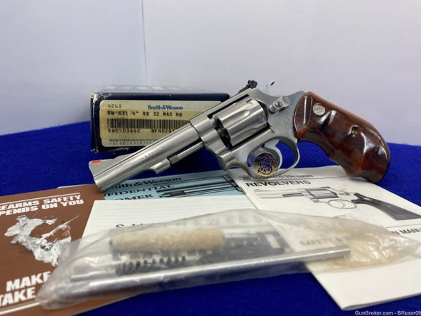 1990 Smith Wesson 631 .32 H&R Mag SS -FIRST YEAR OF PRODUCTION