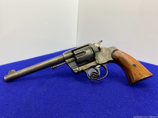 1901 Colt 1896 New Army .38 LC *DOUBLE-ACTION SWING OUT CYLINDER REVOLVER*