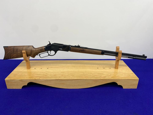 Winchester 1873 .44-40 Win Blue 24" *SPORTER OCTAGON CURVED GRIP MODEL*