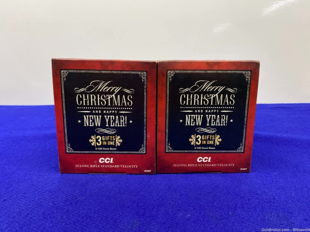 CCI 22LR - 2900 Rds - Christmas 2015 Edition Boxes *HUGE AMMO LOT*