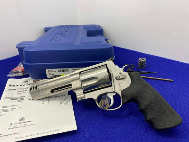 Smith Wesson 460V .460S&W Stainless 5" *EXCELLENT X-FRAME REVOLVER*