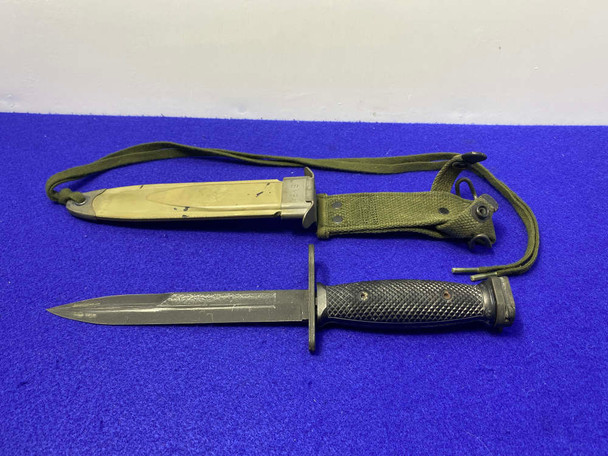 Imperial Knife Co. US M7 Bayonet / USM8AI Scabbard *VIETNAM WAR-ERA SET*