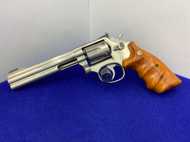 1991 Smith Wesson 617 .22 LR Stainless 6" *SOUGHT AFTER NO DASH MODEL*