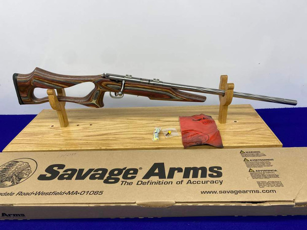 Savage 93 BSEV .22 WRM Stainless 21" *OVERSIZED THUMBHOLE EVOLUTION STOCK* Savage 93 BSEV .22 WRM Stainless 21" *OVERSIZED THUMBHOLE EVOLUTION STOCK*