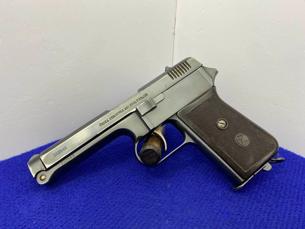 1939 CZ VZ.38 .380 ACP Blue 4 5/8" *DESIRABLE LIMITED PRODUCTION MODEL*