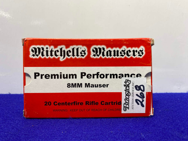 Mitchells Mausers 8mm Mauser 20Rds *GREAT HUNTING CARTRIDGE*
