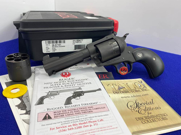 2019 Ruger New Model Blackhawk .45 Cal * TALO EXCLUSIVE CONVERTIBLE MODEL*